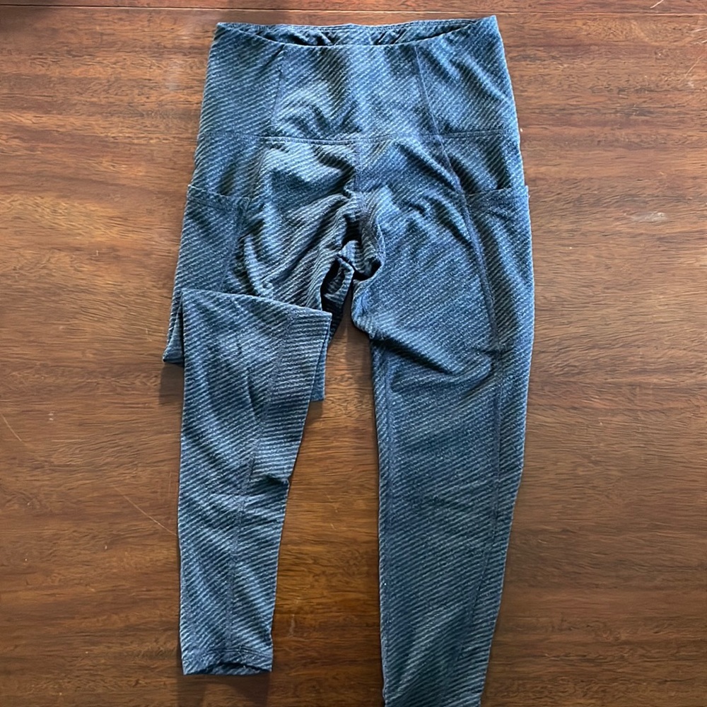 Champion Textured Chocolate Brown Leggings